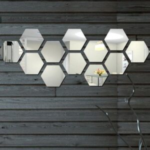 Mirror Sticker Hexagon Set