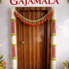 gajamala toran netted with jasmine flowers   GM JALI 15960
