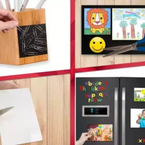 MAGNET SHEET A4 ADHESIVE (now viral for haldi kumkum fridge magnets)