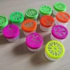 Rangoli Muggu Round Box 12pcs - ASSORTED