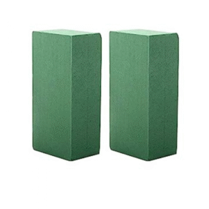 Green Foam Blocks - For Flower Decoration Real & Artificial