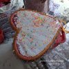 VELVET COVERED Name Reveal Board DIY - HEART