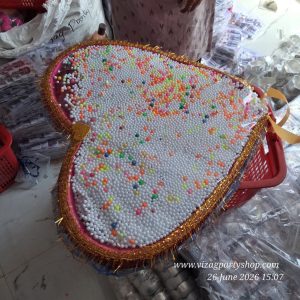 VELVET COVERED Name Reveal Board DIY - HEART