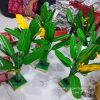 Banana Trees IRON AND PAINTED - 1 SET OF LEAVES, STEMS AND ARITI GELA - TRADITIONAL RETURN GIFTS