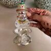 Devi Diya Deepam Special - Imitation Silver Lakshmi Diya kamakshi deepam - POOJA ESSENTIALS VARALAKSHMI VARALAXMI OR ANY POOJA VRATAM