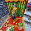 SREEMANTHAM PREGNANT STANDING CULTURAL DOLL SET Srimantham seemantham baby shower mom to be