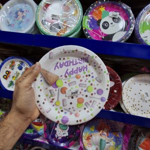 tissues, GLASSES, PLATES, PAPER BAGS Party Disposals ASSORTED Theme DISNEY RETURN GIFTS