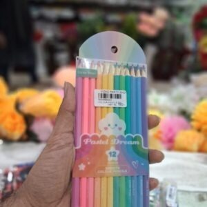 COLOUR PENCILS 355 RAINBOW PASTEL SHADES -- kids stationery stationary