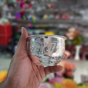 GSI BOWL SCN  (german silver) shanku chakra naamam bowl