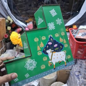 GREEN COLOUR  KGF WOOD MDF 3 STEPS POOJA  (VERY GOOD COLOURS) manufacturer