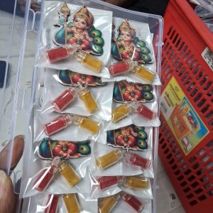 KUMARASWAMY KGF PASUPU HALDI KUMKUM RETURN GIFT 20PC PER BOX