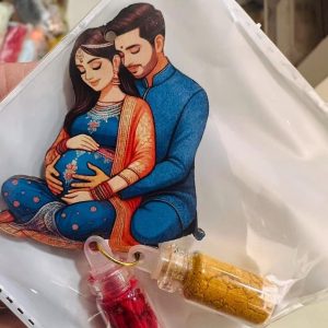 COUPLE BS SE BABYSHOWER SREEMANTHAM  — MANUFACTURER PASUPU HALDI KUMKUM