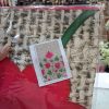 cloth background BACKDROP PRINTED 5FEET 8FEET LOTUS PARROT DARBA