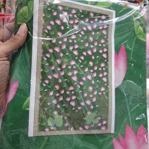 cloth background BACKDROP PRINTED 5FEET 8FEET LOTUS LEAF DGRE