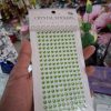 (crystal LIGHT GREEN -- STR ST LG 31) craft stickers used by kids and also for all traditional props decoration