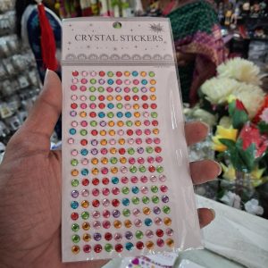 (crystal MULTI -- STR ST MUL 31) craft stickers used by kids and also for all traditional props decoration