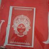 DURGA RED 730 S0159880001  --- cloth background BACKDROP PRINTED 5FEET 8FEET