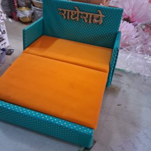 SOFA CUM BED 912 --  POSHAK KRISHNA OR ANY GOD ASAN SIMHASAN JHULA