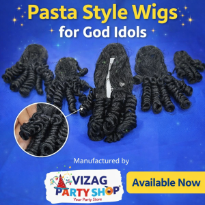 HAIR EXTENSIONS FOR GOD (WIG PASTA N1 173) savaram 2inch GOD POSHAK PROPS