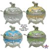 (DF RO 1234 3100) GERMAN SILVER DRY FRUIT BOXES PAN BOX