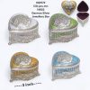 (DF HL 1572 2120) GERMAN SILVER DRY FRUIT BOXES PAN BOX