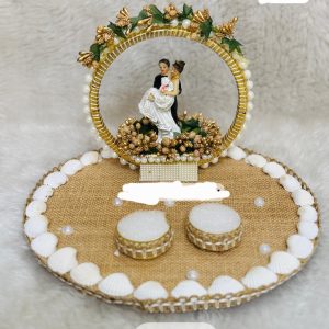 RP R11 1596 RING PLATTER LUXURY WEDDING  ENGAGEMENT