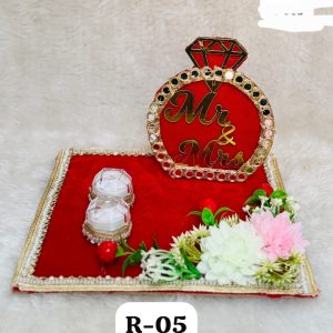 RING PLATTER LUXURY WEDDING RP R05 1276  ENGAGEMENT