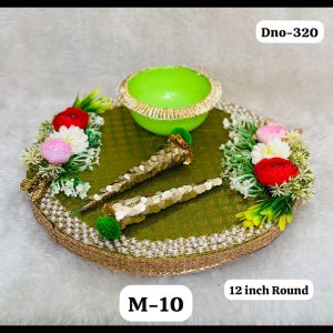 PTR ME M2610 1459 MEHANDI PLATTER