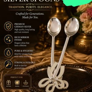 IMITATION GERMAN SILVER SPOONS