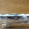 12 INCH -  -PL LEG 0735 3400- PLATE DESIGNED WITH ELEPAHNT LEGS -- 100% 100PERCENT PURE GERMAN SILVER life long guarantee ORIGINAL