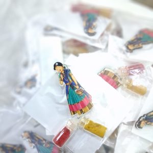 HALF SAREE LANGA VONI — MANUFACTURER PASUPU HALDI KUMKUM