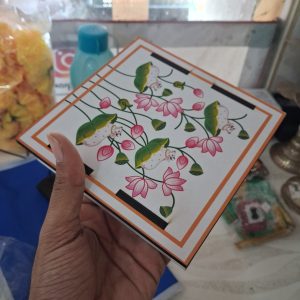 PEETALU MANAI BAJOT PICHWAI PRINTED assorted designs -- MDF KGF WOOD PROPS