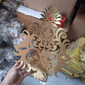 MDF PETAL 18I 456 PULI GORU -- 18 INCH WOOD KGF -- MDF KGF WOOD PROPS