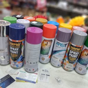 COLOUR SPRAYS - FOR PLATE DECORS, CARS, BIKES AND MANY MORE