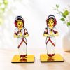 2 PCS SET OF MDF WELCOME LADY WOOD KGF  -- MDF KGF WOOD PROPS
