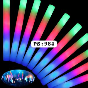 30 CMS 1FEET -- GLOWING IN THE DARK STICKS BATONS MULTI COLOUR REUSABLE-- GW STI FOM 114