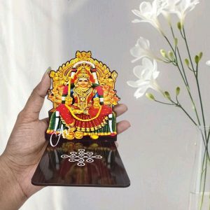 TL KAMAKSHI DEVI  DIYA STAND AMMAN – MDF KGF WOOD PROPS