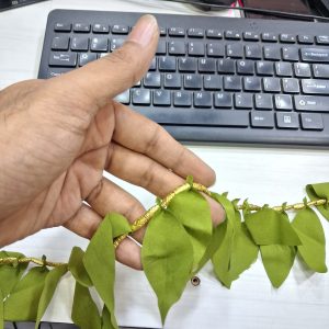 TORAN MANGO LEAF -- 3 FEET APPROX -- CLOTH -- TRN MANGO SMALL 296