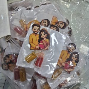 MDF BS COU 100P BABY SHOWER COUPLE SREEMANTHAM -- MANUFACTURER PASUPU HALDI KUMKUM (Copy)