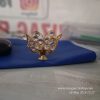 LOTUS CRYSTAL 478 - with real brass diya - TRADITIONAL RETURN GIFTS