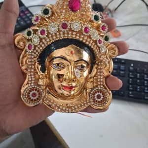 decorated face devi MOHAM-- FACE DURGA 1504  –VRATAM VARALAKSHMI VARALAXMI