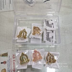 METAL MUKUT 1I 68 (1 INCH) – MINIATURE CROWN KIRITAM GOD POSHAK PROPS