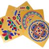 Muggu kolam Floor Stickers TRANSPARENT