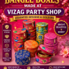 BANGLE BOXES SET OF 9 PCS  ASSORTED RANGE -- matki jar--- TRADITIONAL RETURN GIFTS