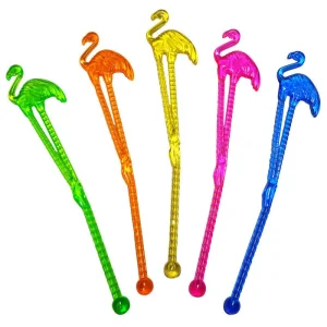 STIRRERS ASSORTED BIRDS, FRUITS, SHAPES ETC 15PC PACK-- STIRRER FANCY 1