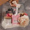 10 PCS PER PACK -- RETURN GIFT LUXURY PVC BAGS CLASSIC YET MODERN - RETURN GIFT CARRY BAGS