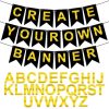 CUSTOMISING STICK ON GOLDEN LETTERS WITH PLA CARDS