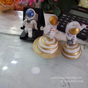 GARDEN MINIATURES —  ACTION FIGURE -- TOY ASTRONAUT