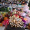 TRADITIONAL RETURN GIFTS  –  FLOWER CRYSTAL 456 - BRASS DIYA