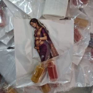 BABY SHOWER SREEMANTHAM MDF BS VIO 100P-- MANUFACTURER PASUPU HALDI KUMKUM - 20PC PACK